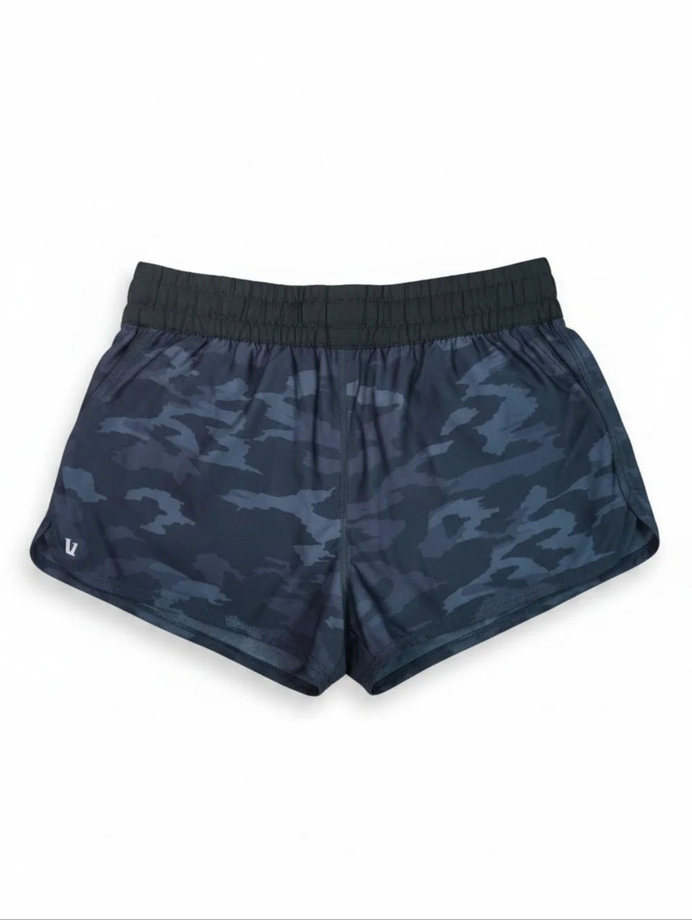 Vuori Clementine 2.0 Shorts 2.5" Black Camo S Athletic Running Gym Shorts - Picture 5 of 9